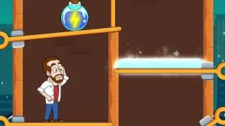 Home Pin Gameplay All Level Solution/ Pull Him Out Game - Pull The Pin