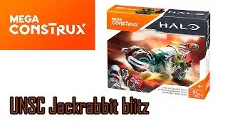Мега констрактс. Хейло, Джэкрэббит.Mega Construx. Halo UNCS jackrabbit blitz.