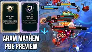 ARAM: MAYHEM - PBE Gameplay Preview (New Mode)