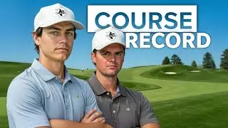 Can Two NearlyScratch Golfers Break A Course Record on the First Try?