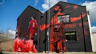 This mo salah mural 😍👏