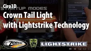 Ciro3D Crown Tail Light with Lightstrike Technology