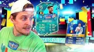 THE BELGIAN MESSI?! 95 PREMIUM TOTS FLASHBACK MERTENS PLAYER REVIEW! FIFA 20 Ultimate Team