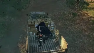 Equipment on patrol trucks - Infinite Heaven mod - MGSV