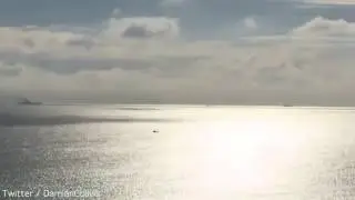 Russian fleet pass through English Channel en route to Folkestone