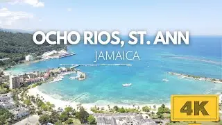 OCHO RIOS ST ANN IN 4K || JAMAICA DRONE FOOTAGE