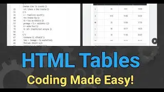 Master HTML Tables in Minutes  Beginner-Friendly Tutorial