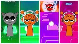 SPRUNKI Incredibox - Coffin Dance Song (COVER) Tiles hop
