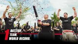 1 Battery. 1 Team. 1 World Record. &ndash; Einhell proves the endurance of the PXC battery!