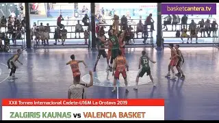 U16M - ZALGIRIS vs VALENCIA BASKET.- Torneo Internacional Cadete La Orotava 2019 #BasketCantera.TV