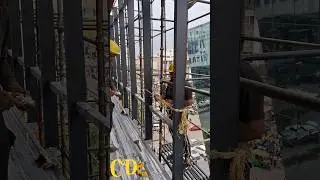 Mullion and Transom for Glass Panel 👷👌📐 #youtubeshorts #glasselevation