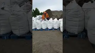 PROSES SEND FILLING AND SEWING GEOBAG TO SHORE LINE PROJECK