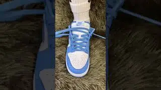 How to Lace Nike Dunks *Best way* #shorts