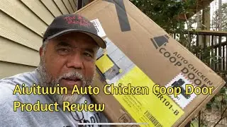#Aivituvin Auto Chicken Coop Door- Product Review
