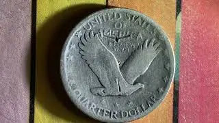 WOW! 1928 STANDING LIBERTY QUARTER! 90% SILVER!