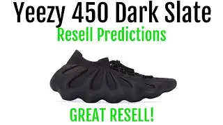 adidas Yeezy 450 Dark Slate - Resell Predictions - Great Resell! Good Personals!