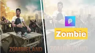PicsArt Zombie Concept Photo Editing    Zombie Land Editing Lightroom cc