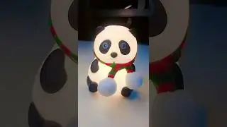 Unboxing beautiful Panda lamp#viral #youtube#youtubeshorts #lamp #panda #light #cute #love #unboxing