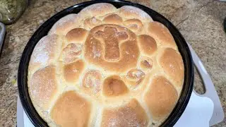 Majalnik / leb so maja / Badnikova posna Pogača / #poğaça Homemade bread 
