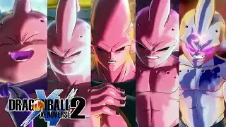 Todas las transformaciones de MAJIN BUU en Dragon Ball Xenoverse 2