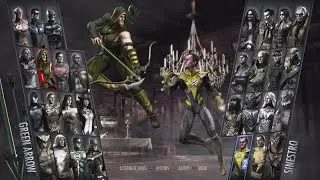GREEN ARROW vs SINESTRO - Injustice Gods Among Us Ultimate Edition 2013