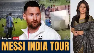 LIVE | The Messi G.O.A.T Tour in India: Football or Selfie Olympics? | Vantage with Palki Sharma