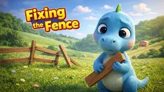 Fixing the Fence 🦕 | Dino Farm TV