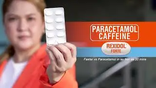 Paracetamol + Caffeine (Rexidol Forte) Mas dasig-banat sa apat!