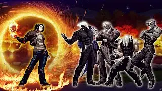 [KOF Mugen] Neo Kyo LV 2 Vs Ultimate Rugal Team