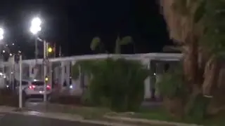 Truck hits crowd   PANIC at Promenade des Anglais In Nice, France