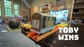 Thomas and friends world&rsquo;s strongest engine | all engines go trains can beat us