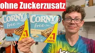 Corny Free ohne Zuckerzusatz im Test: Schokolade vs wei&szlig;e Schokolade!