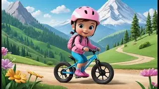 Mountain Bike Adventure 🚵&zwj;♂️🏔️ | Fun Outdoor Adventure Song for Toddlers & Preschoolers