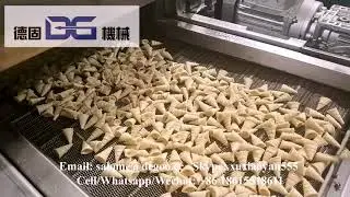 DG Fried wheat Puffs Snack Food Extruder Corn Cone Bugle Torch Wheaten Chips Cracker Machine Maker