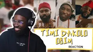 TIMI DAKOLO x EBUKA x NOBLE IGWE - OBIM (Official Video) (REACTION/REVIEW) || palmwinepapi
