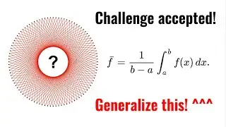 CHALLENGE ACCEPTED!  Iterating Averages on a Function