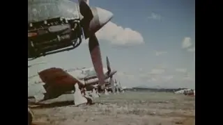 Captured Metabaru Airfield and Troops Returning From Korea to Japan 1945 - Original Color Footage
