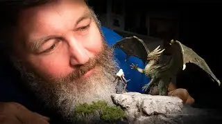 Here be dragons!  Making an image out of 3D printed figures.