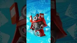 #Shorts Limited Edition DR76 Red Canbot Vinyl Art Figure
