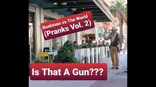 Bushman Prank 2020 -- Bushman Almost Gets Shot