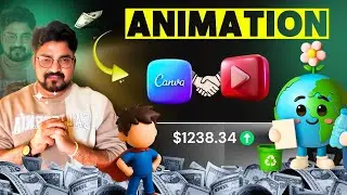 How to Make Animation videos in canva And Earn Money.