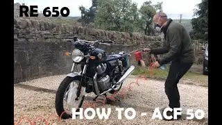 UK - Royal Enfield Interceptor 650 - ACF50 How to / Corrosion Protection - English