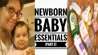 Baby products essentials list (part 2) | Infant care | Buying for newborn
