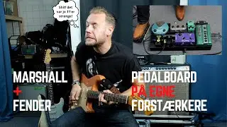 The Tone of Mathias &Oslash;stlund (Pedalboard, Super Reverb, Marshall Origin Amp)