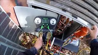 Trane Packaged Heat Pump Reversing Valve replaced