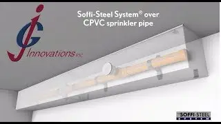 JG Innovations Soffi-Steel&reg; | CPVC Sprinkler Pipe Cover