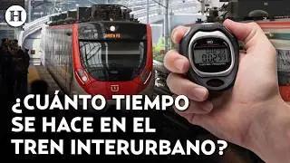 ¡De 2 horas a 50 minutos! Así de rápidos son los traslados del Tren Interurbano