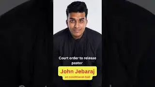 Pastor John Jebaraj Granted Conditional Bail &ndash; A Call for Prayer🙏 #prayforjohnjebaraj #johnjebaraj