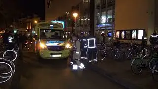 Metingen in pand bioscoop Path&eacute;, 1 persoon gecontroleerd in ambulance