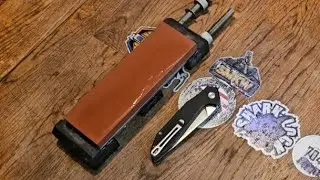 Sharpening Kubey Nova in D2 on amazon budget sharpening stone 400 grit